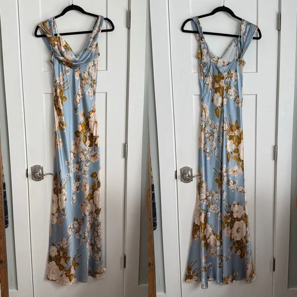 Reformation Ronda Asymmetrical Cowl Neck Silk Maxi Dress Serene Blue Floral is available for purchase on au PAY Market - Imported Goods Online Store Co.Ltd. | au PAY Market - Online Shopping Site Reformation Ronda Asymmetrical Cowl Neck Silk Maxi Dress Serene Blue Floral is available for purchase on au PAY Market - Imported Goods Online Store Co.Ltd. | au PAY Market - Online Shopping Site